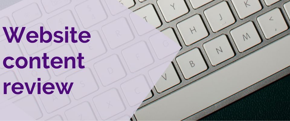 Website content review Jane Rogers PR