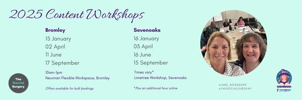 2025 Content workshop Email Header - Jane Rogers and Helen Manchip