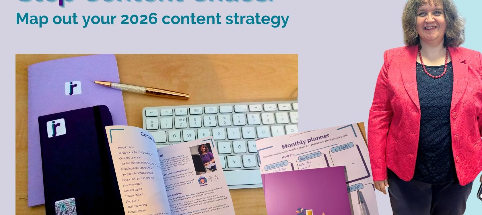 Stop content chaos - Jane Rogers content planning workshop