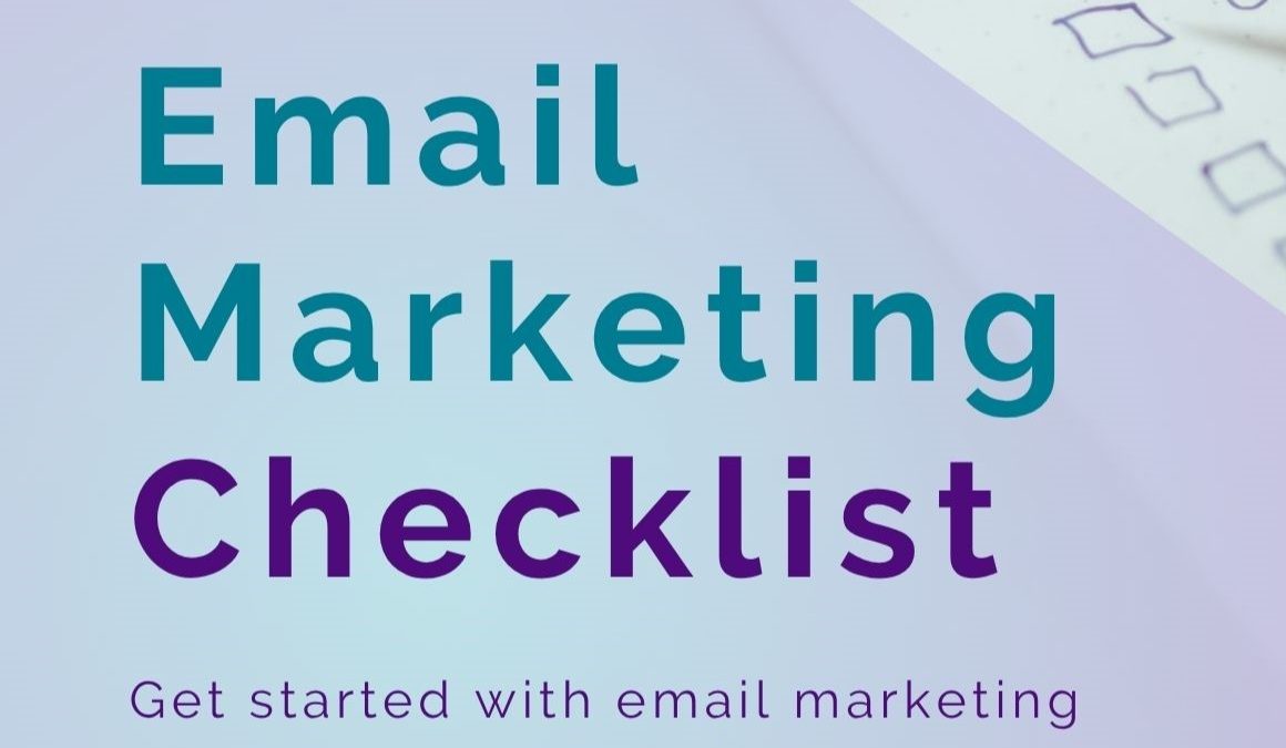 Email marketing checklist - Jane Rogers PR