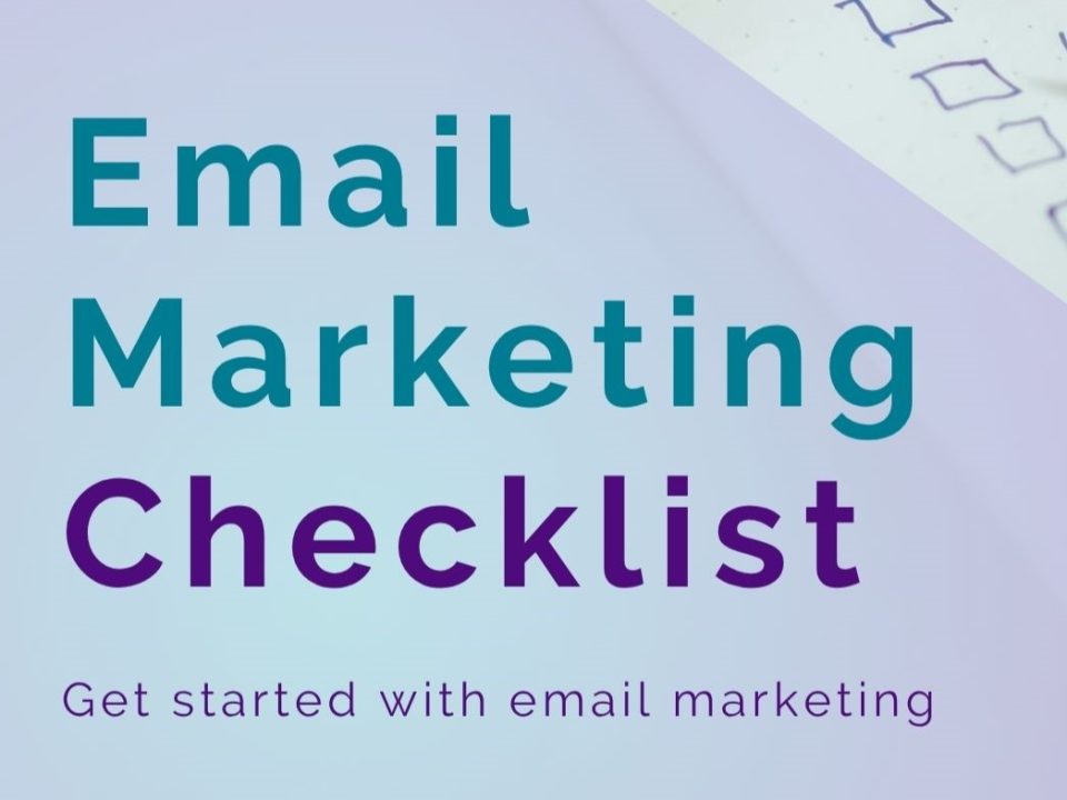 Email marketing checklist - Jane Rogers PR